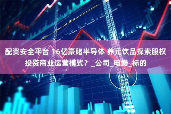 配资安全平台 16亿豪赌半导体 养元饮品探索股权投资商业运营模式？_公司_电鳗_标的